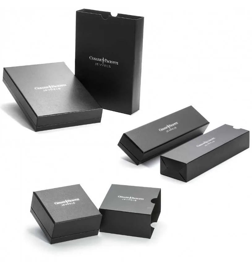 Collana Uomo 4US Cesare Paciotti in Acciaio Rosè con Zirconi Bianchi