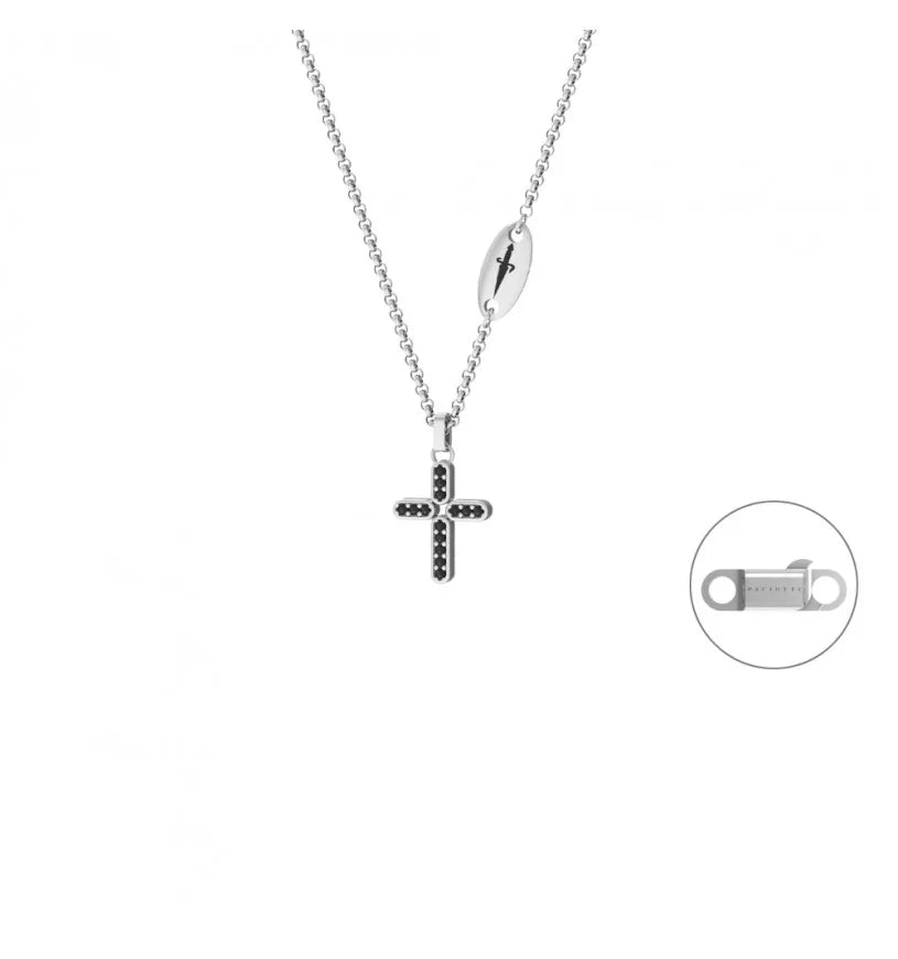 Collana Cesare Paciotti croce uomo JPCL5046B