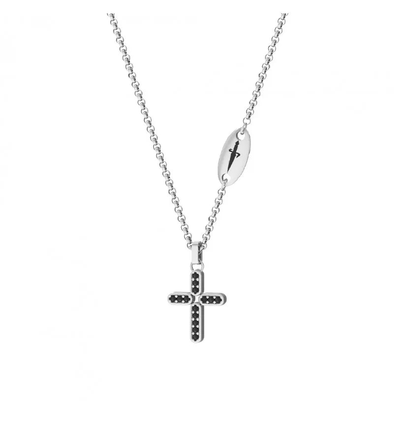 Collana Cesare Paciotti croce uomo JPCL5046B