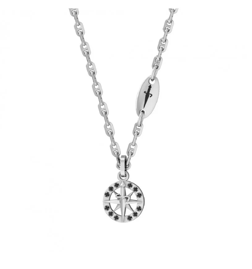Cesare Paciotti Halskette Windrose Herren JPCL5063B