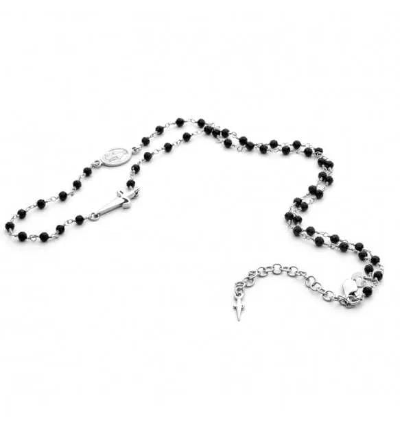 Collana Cesare Paciotti rosario uomo JPCL2271B