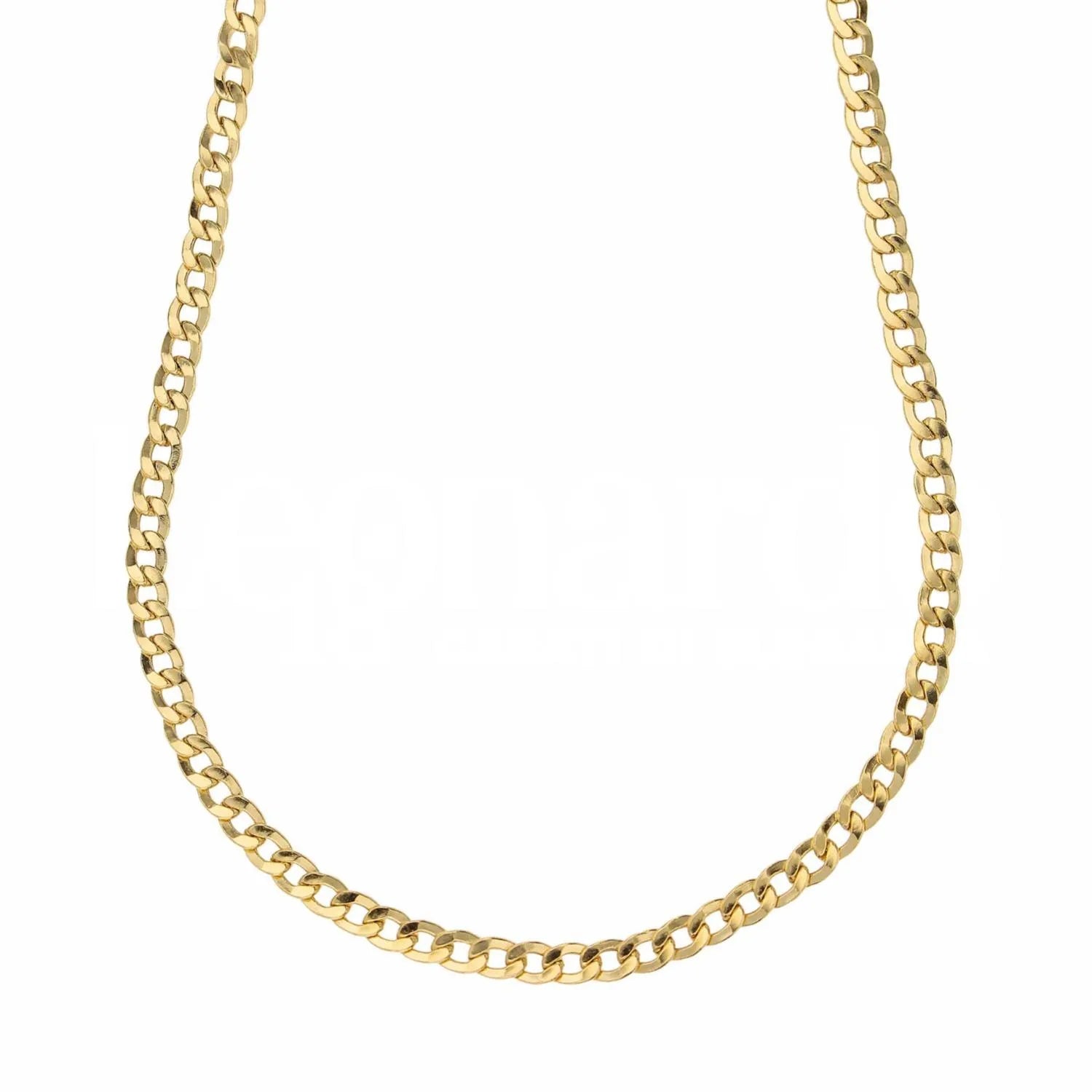 Collana in oro giallo 18kt pesante maglia grumetta unisex