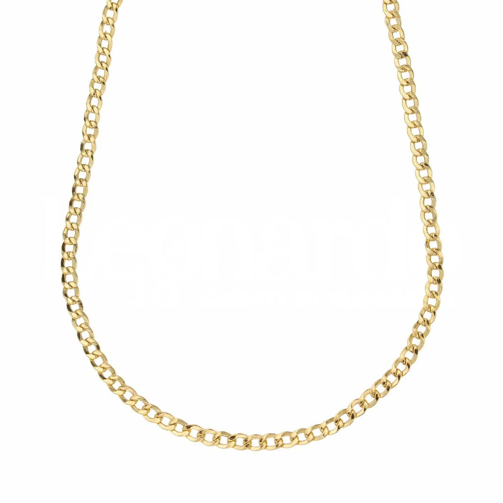 Collana in oro giallo 18kt pesante maglia grumetta unisex