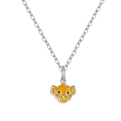Collana bambino Disney Re Leone in argento 925 cs00041sl-p.cs