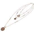 Damen-Halskette Schmuck 10 Buoni Propositi Crystal n9807ro/ch