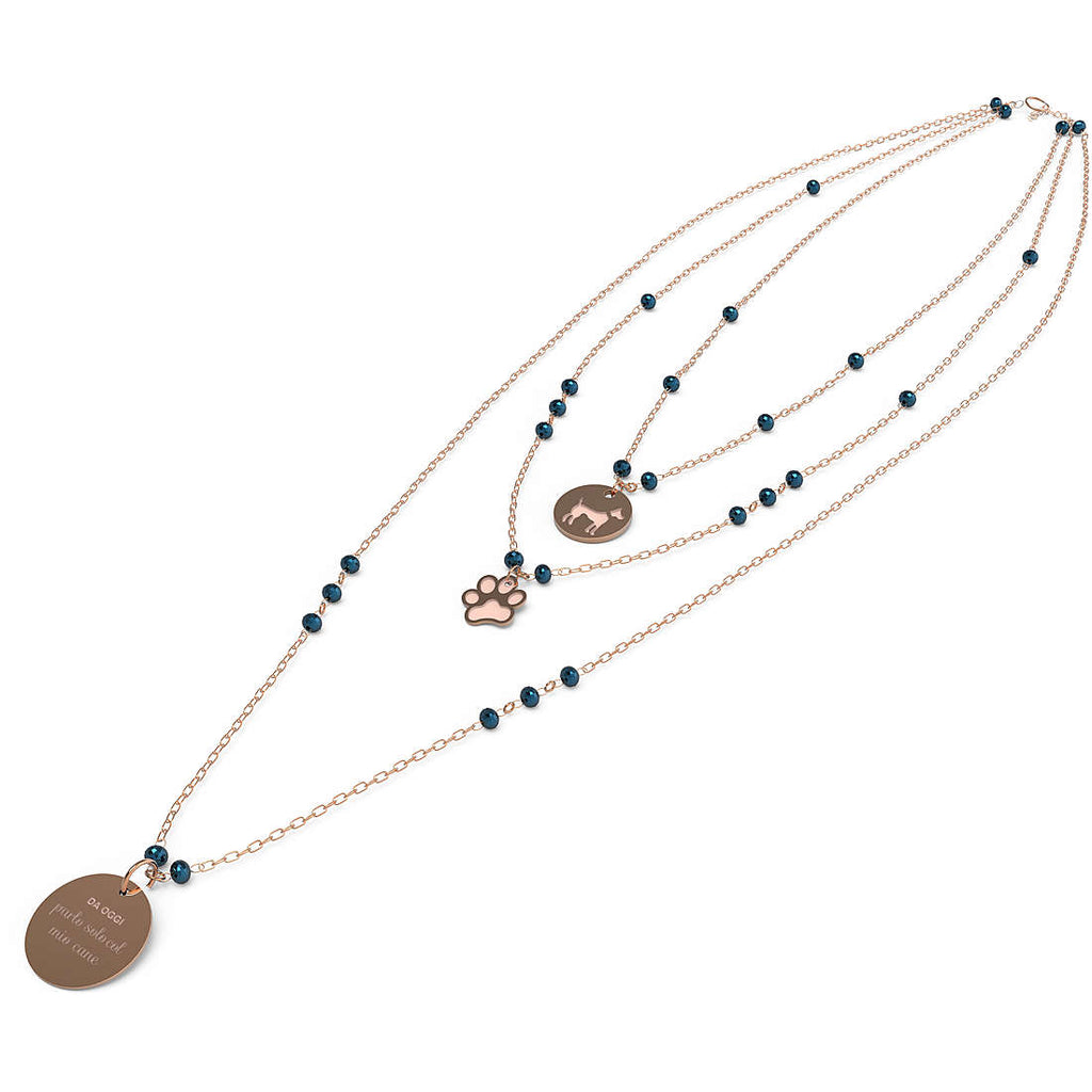 collana donna gioielli 10 Buoni Propositi Crystal n9808ro/n