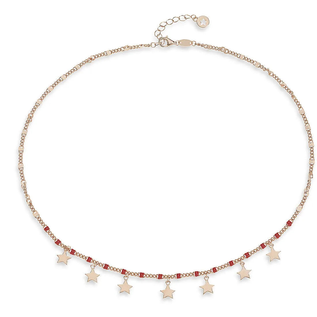 Collana donna gioielli Comete con pendenti stella gla 251