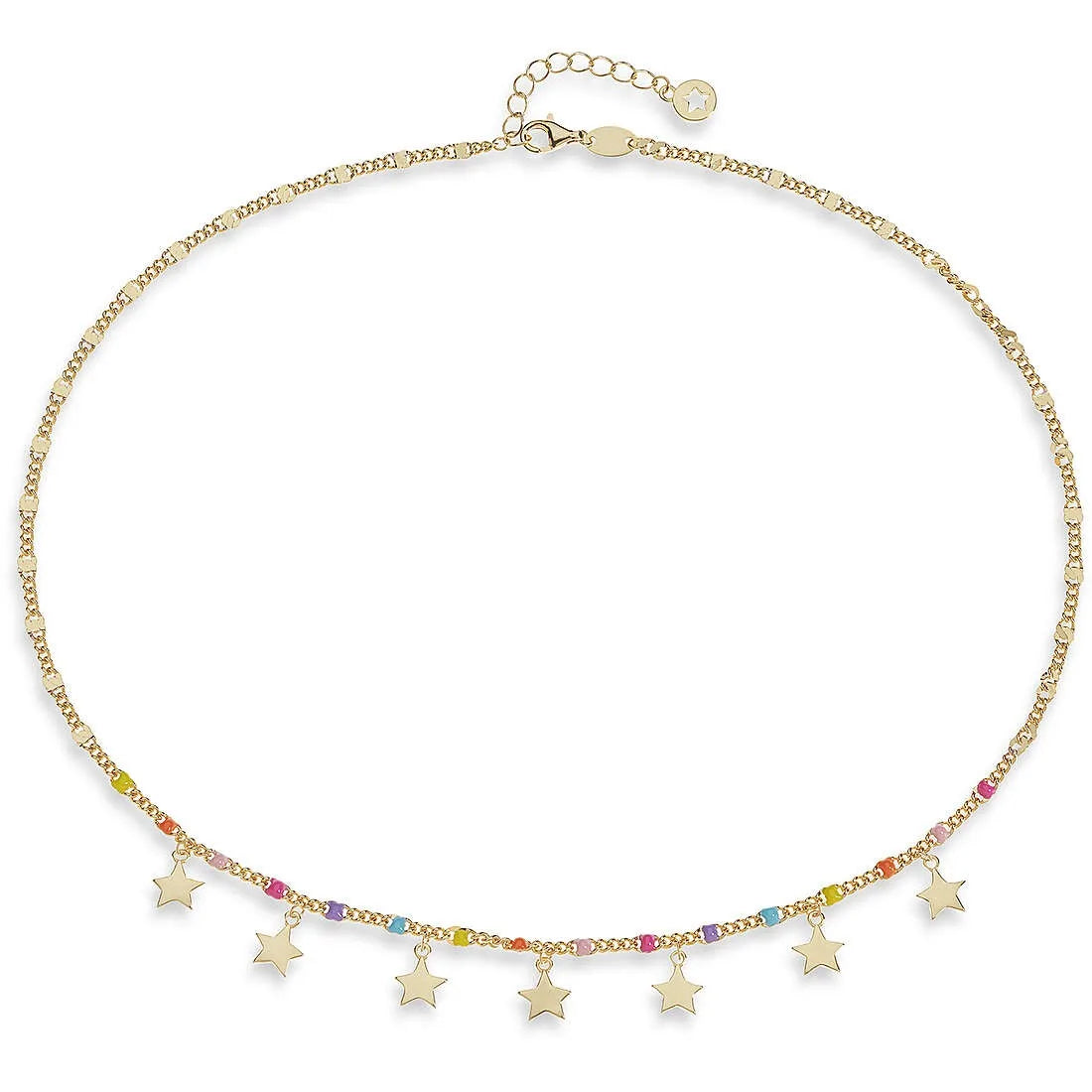 Collana donna gioielli Comete con stelle pendenti GLA 254