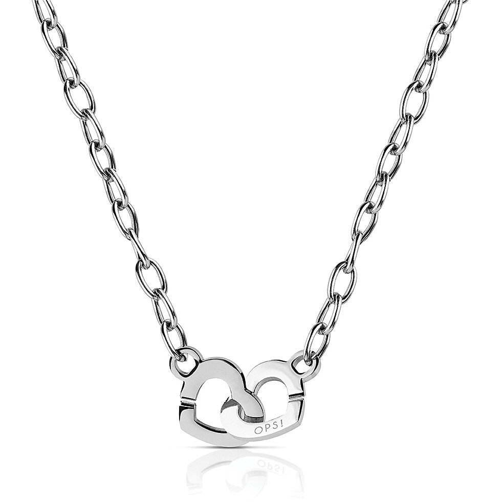 Collana donna gioielli Ops Objects Endless Love opscl-875 con doppio cuore
