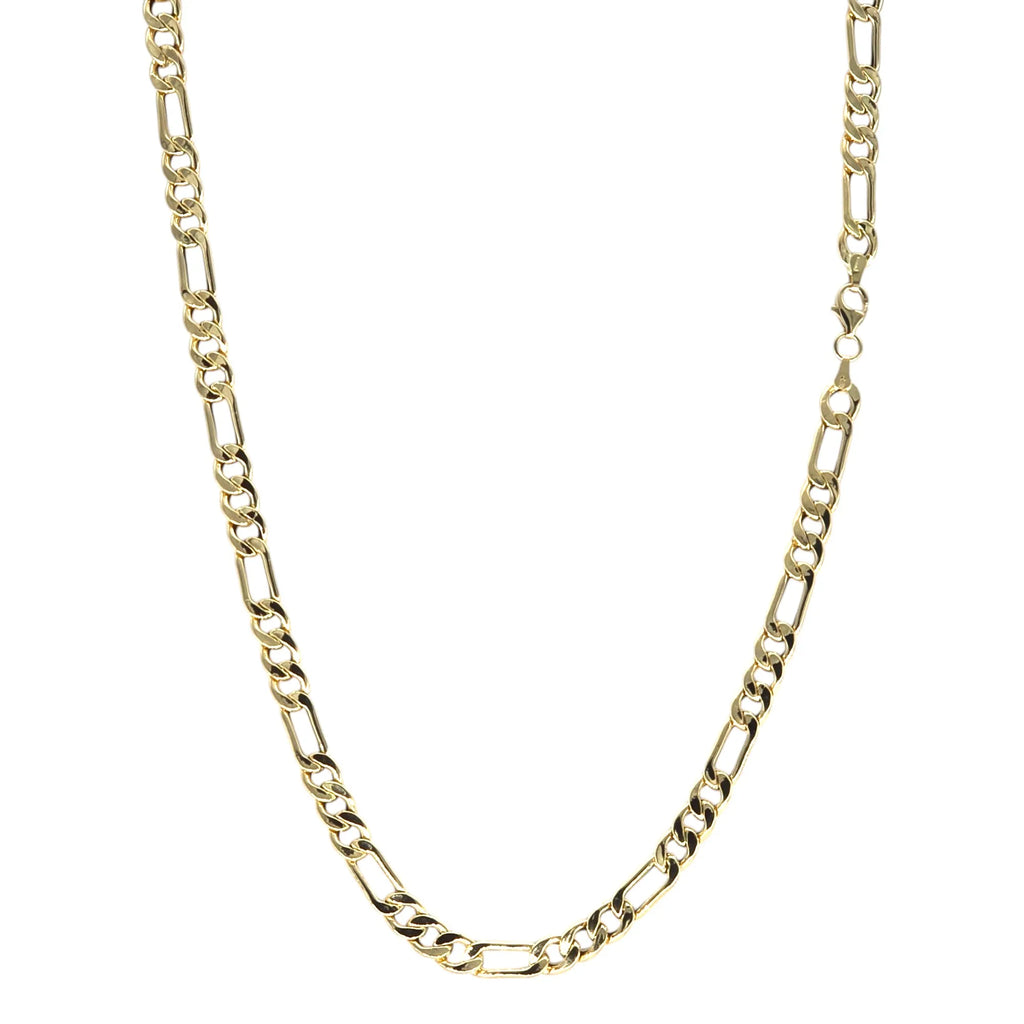 Collana 3+1 in oro giallo 750 lunghezza 60 cm