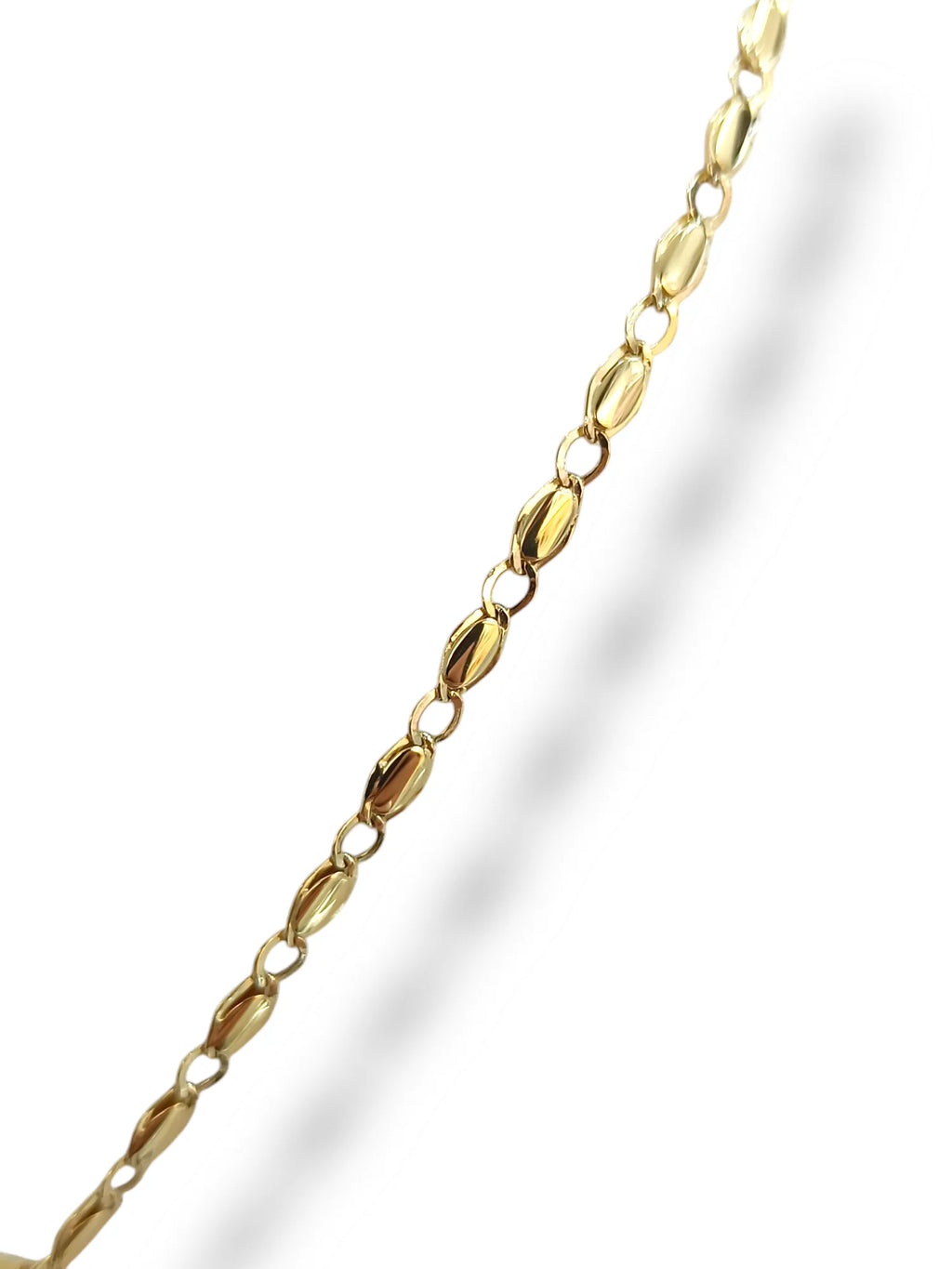 Collana con croce in oro giallo 18kt classica