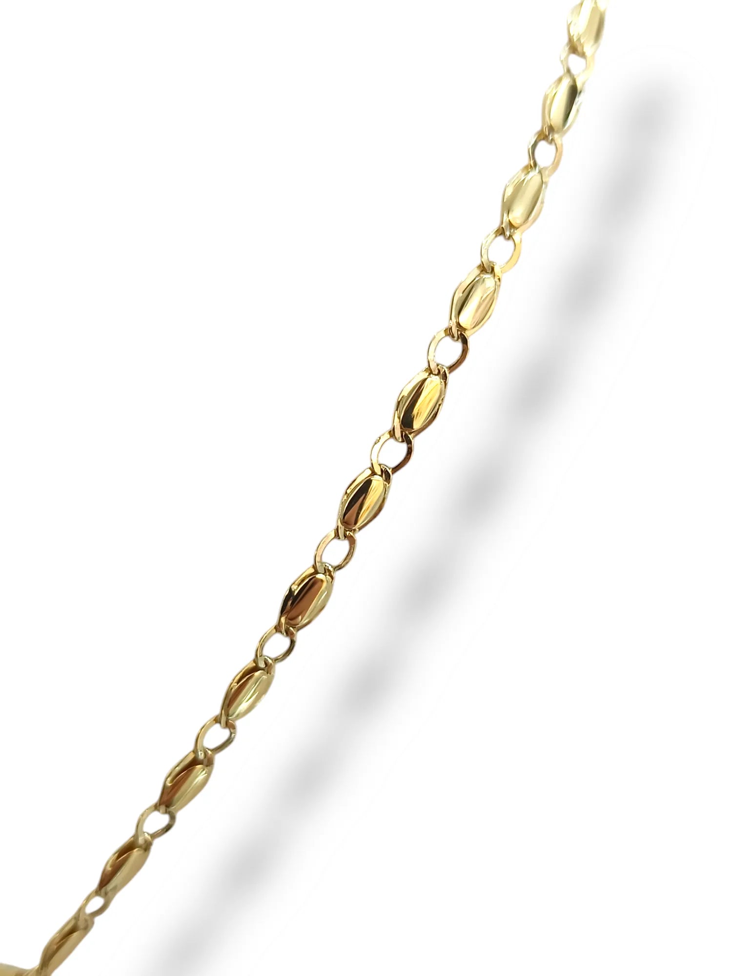 Collana con croce in oro giallo 18kt classica