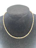 Collana milleluci in argento 925 tricolore