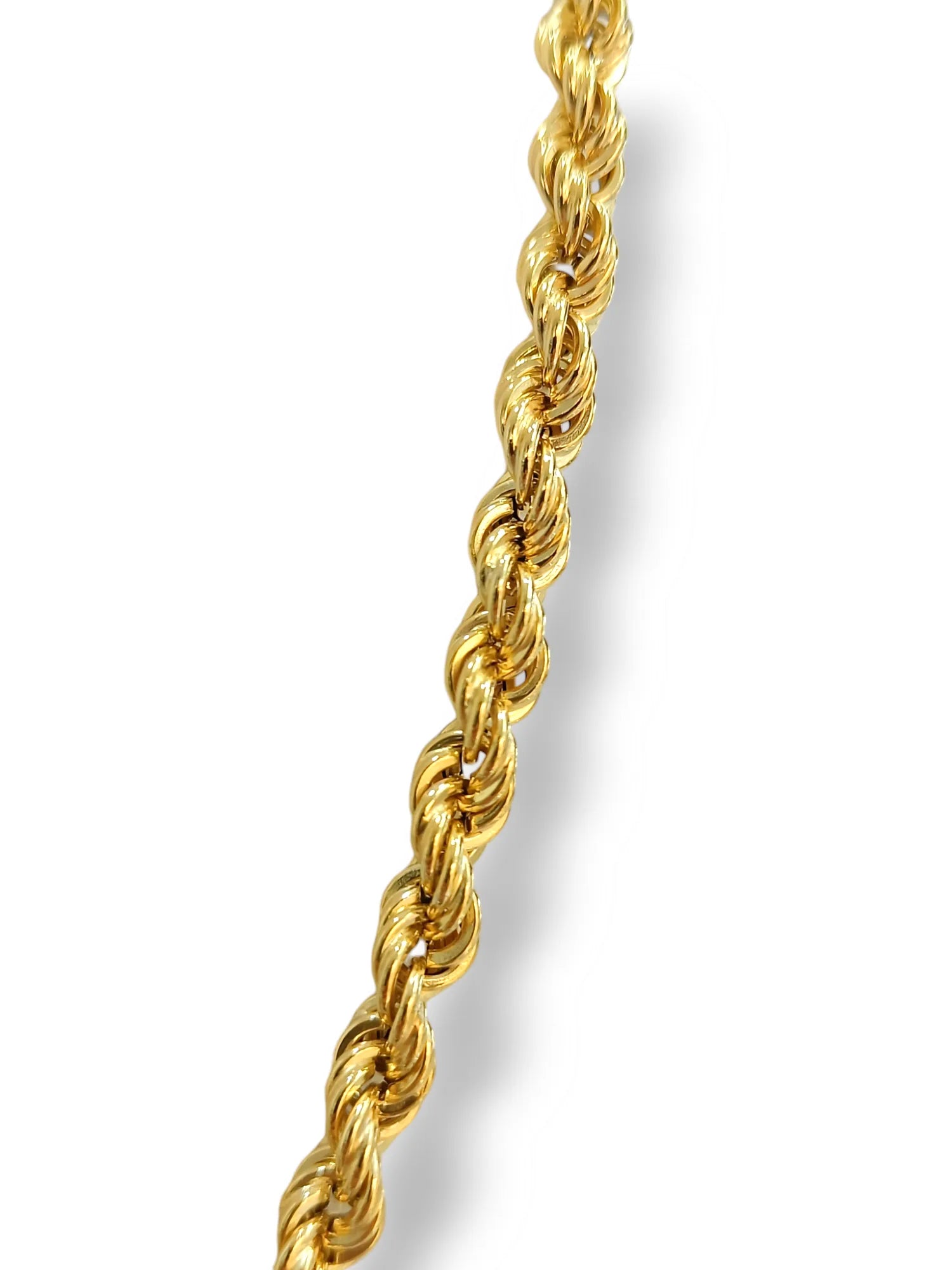Collana modello funetta in oro giallo 18 carati stile classico