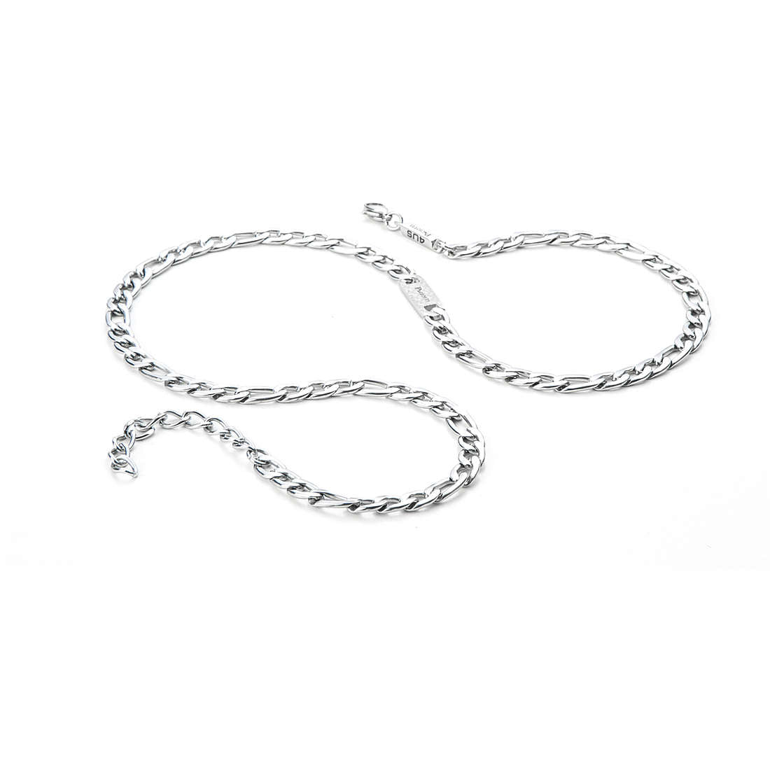 collana uomo gioielli 4US Cesare Paciotti White Texture 4ucl3258
