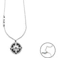 Collana uomo gioielli 4US Cesare Paciotti 4ucl5953 con pendente rosa dei venti