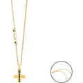 Collana con croce dorata uomo 4US Cesare Paciotti 4UCL6136