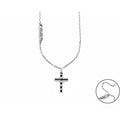 Collana uomo gioielli 4US Cesare Paciotti 4ucl5944 con pendente croce