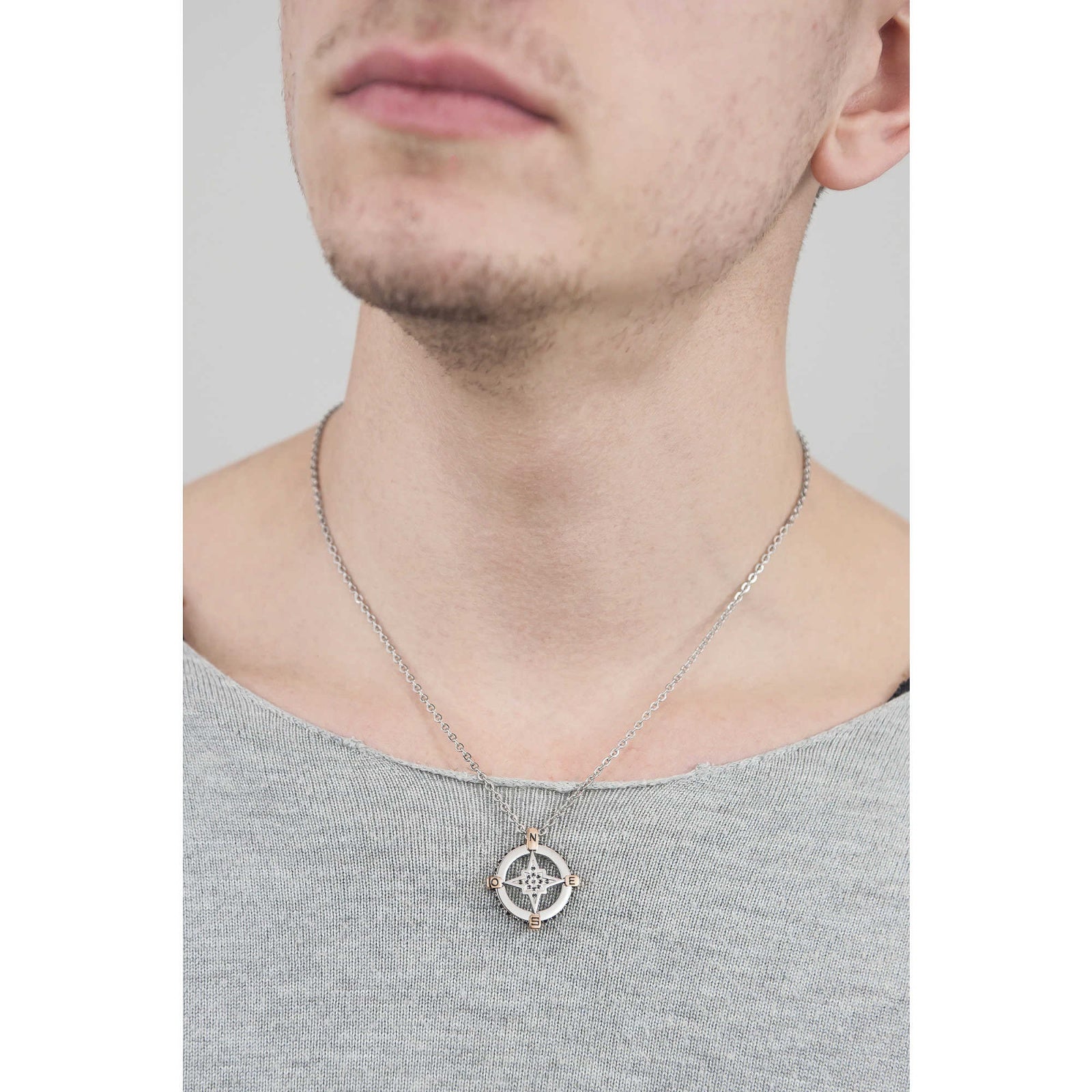 collana uomo gioielli Sector Marine SLI06