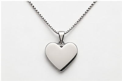 Collana con ciondolo personalizzabile inciso in acciaio