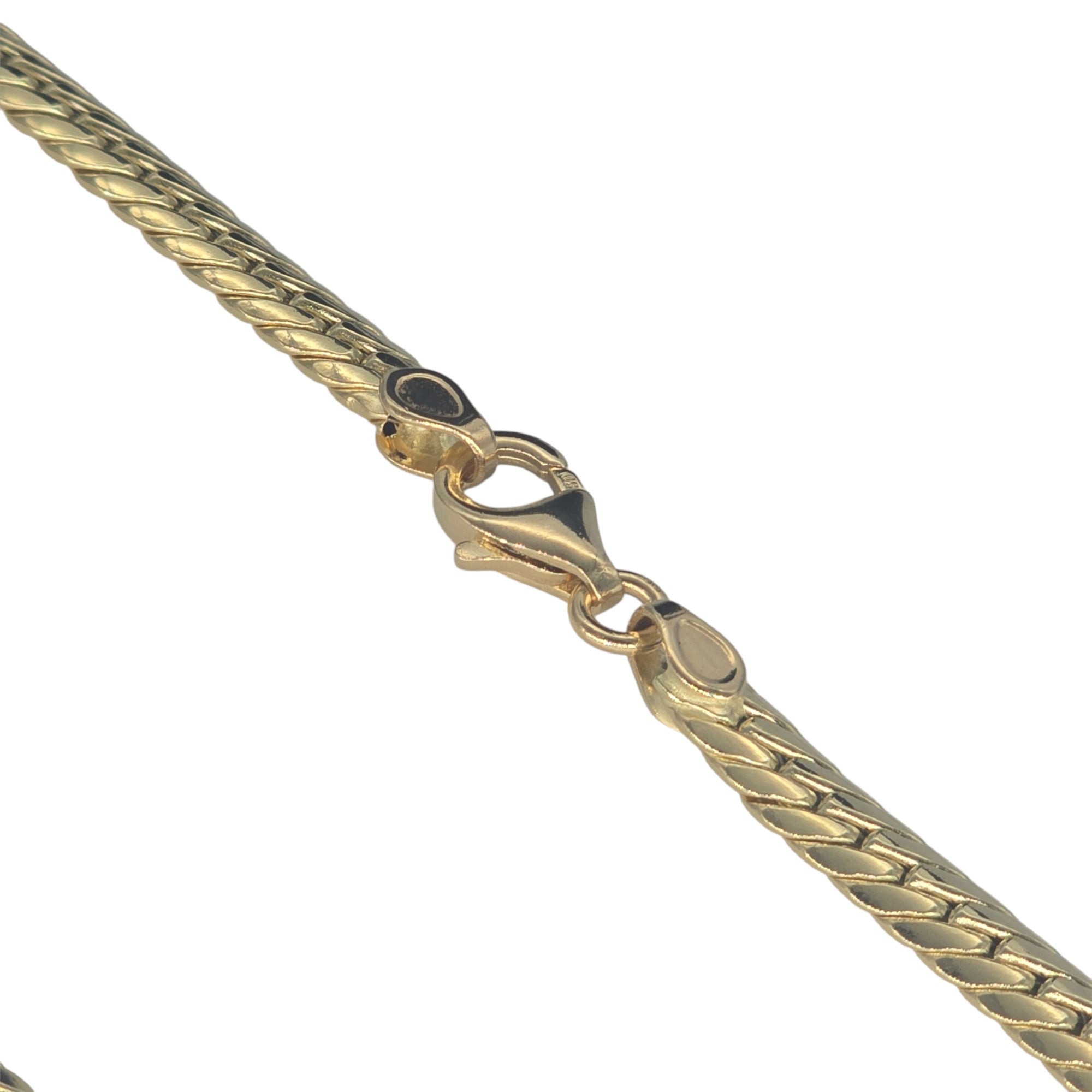 Collana Oro Giallo 18kt Modello Snake – 50 cm