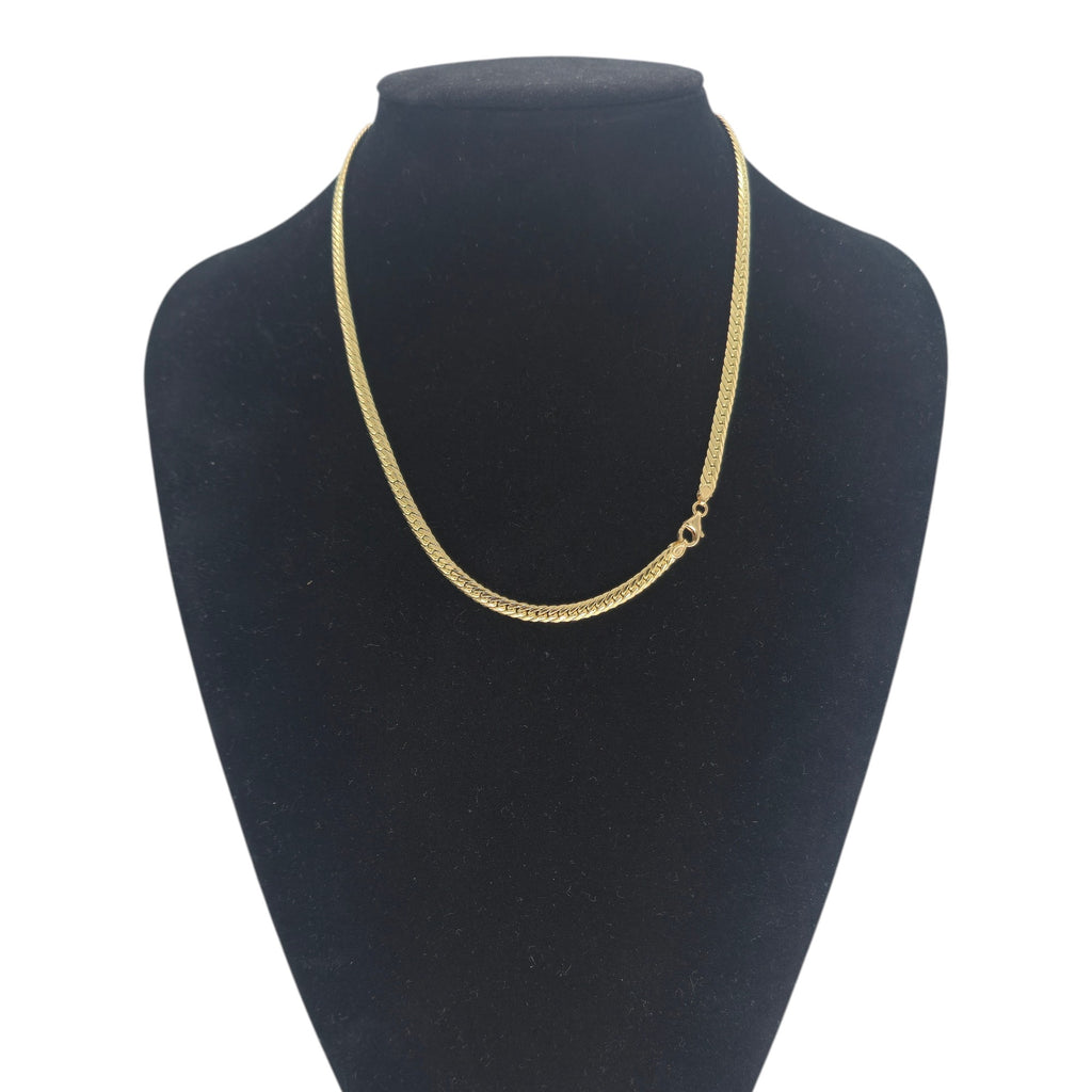 Collana Oro Giallo 18kt Modello Snake – 50 cm