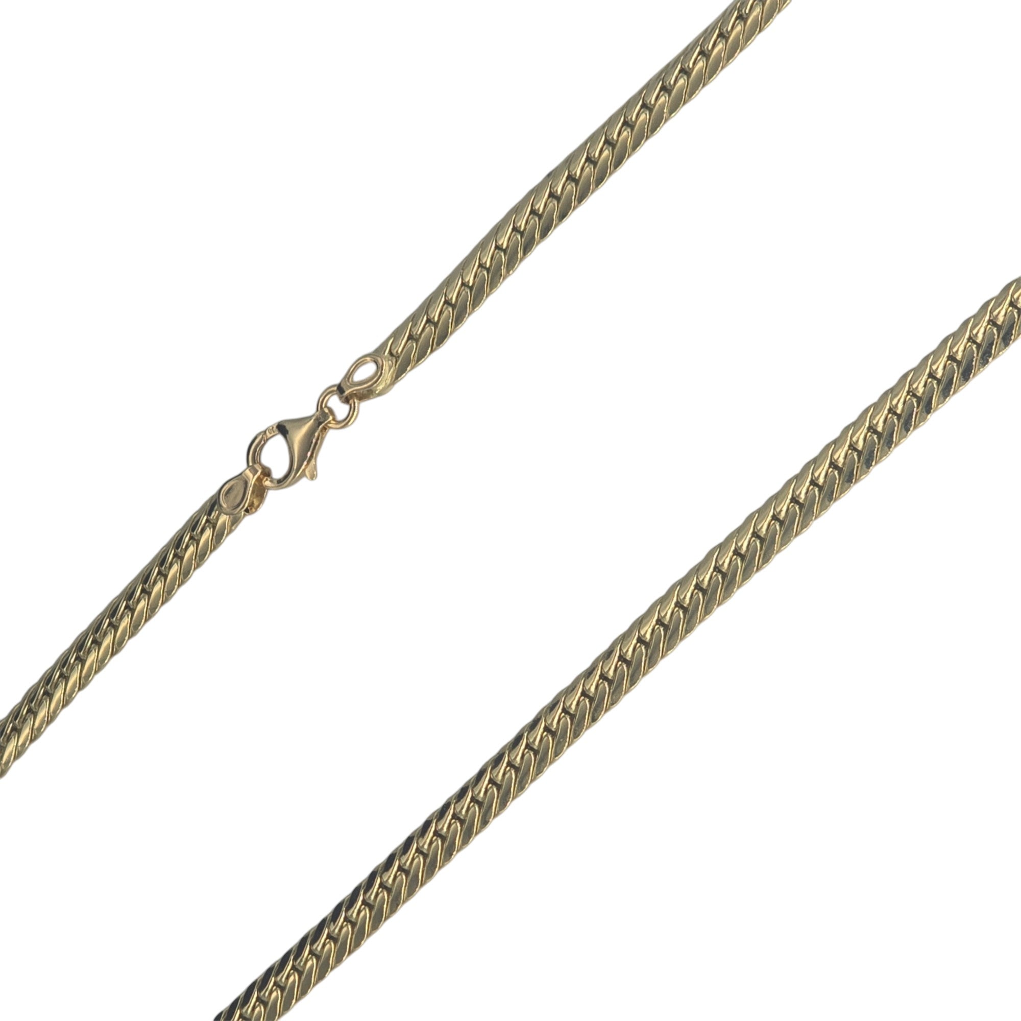 Collana Oro Giallo 18kt Modello Snake – 50 cm