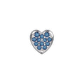 Charm Elements Herz aus Gold mit Saphir DCHZ7398