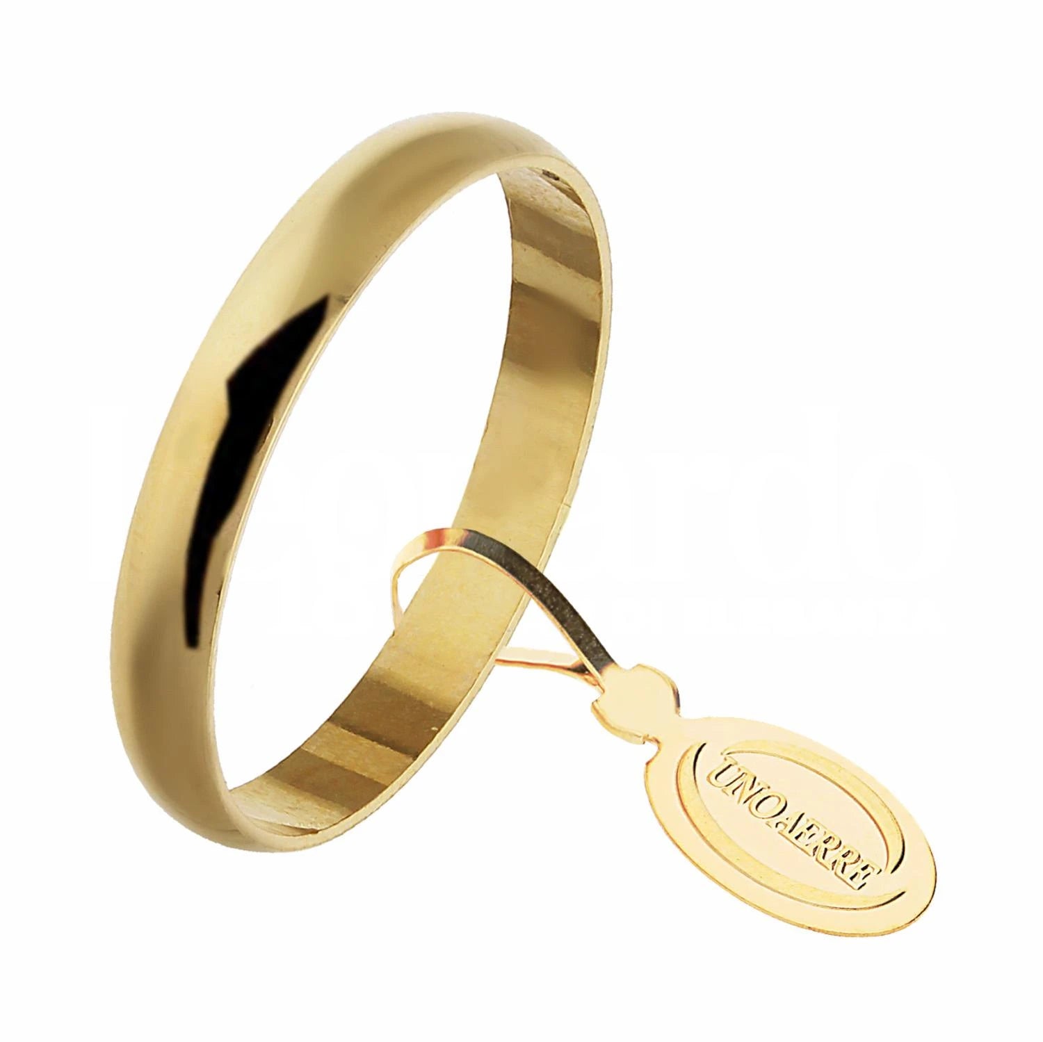 Fede classica Unoaerre da 2 grammi fascia stretta in oro giallo 20AFN06