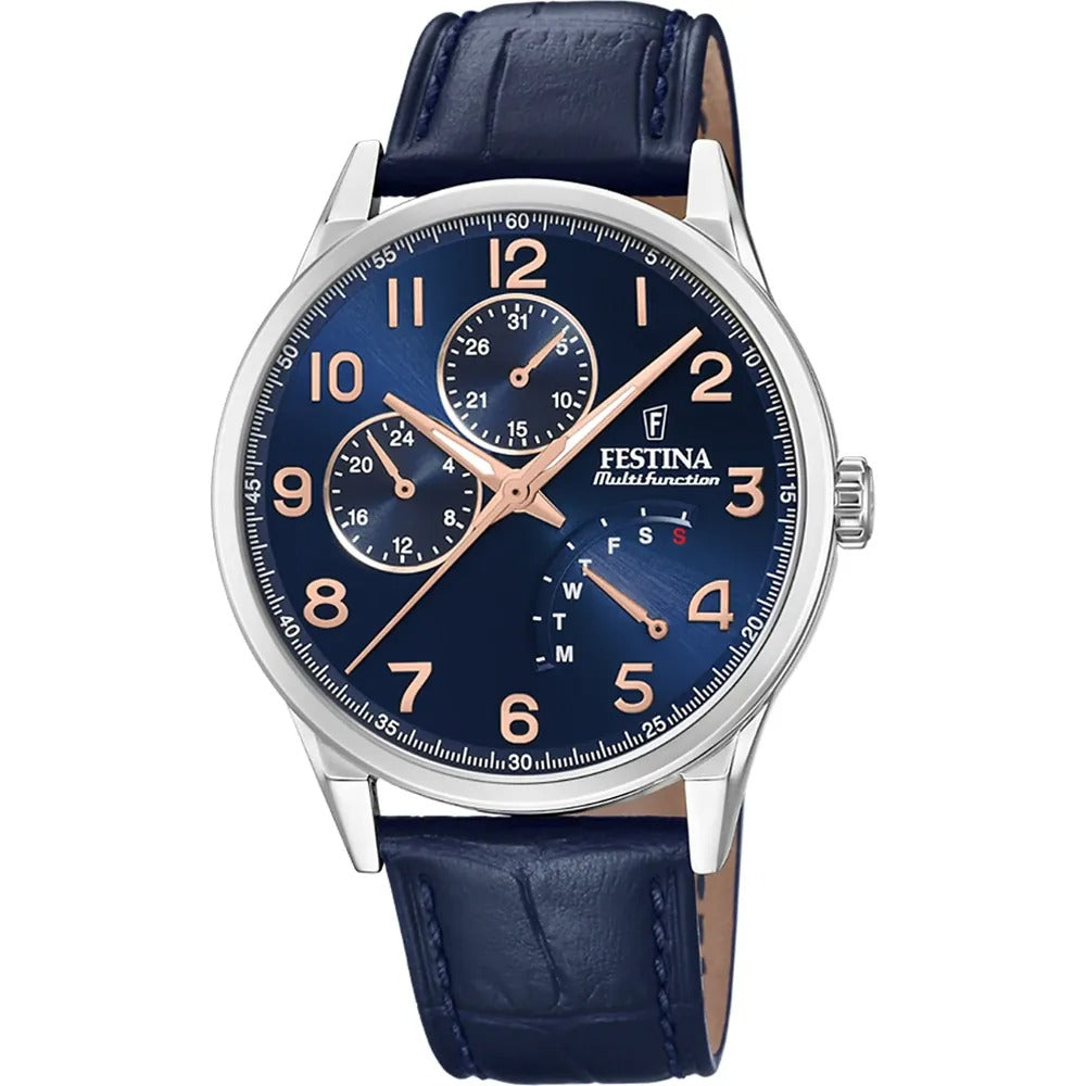 Orologio Festina uomo cinturino in pelle f20278/b