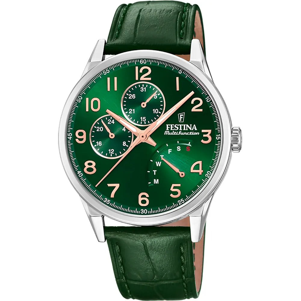 Orologio uomo Multifunction collection festina f20278/d pelle