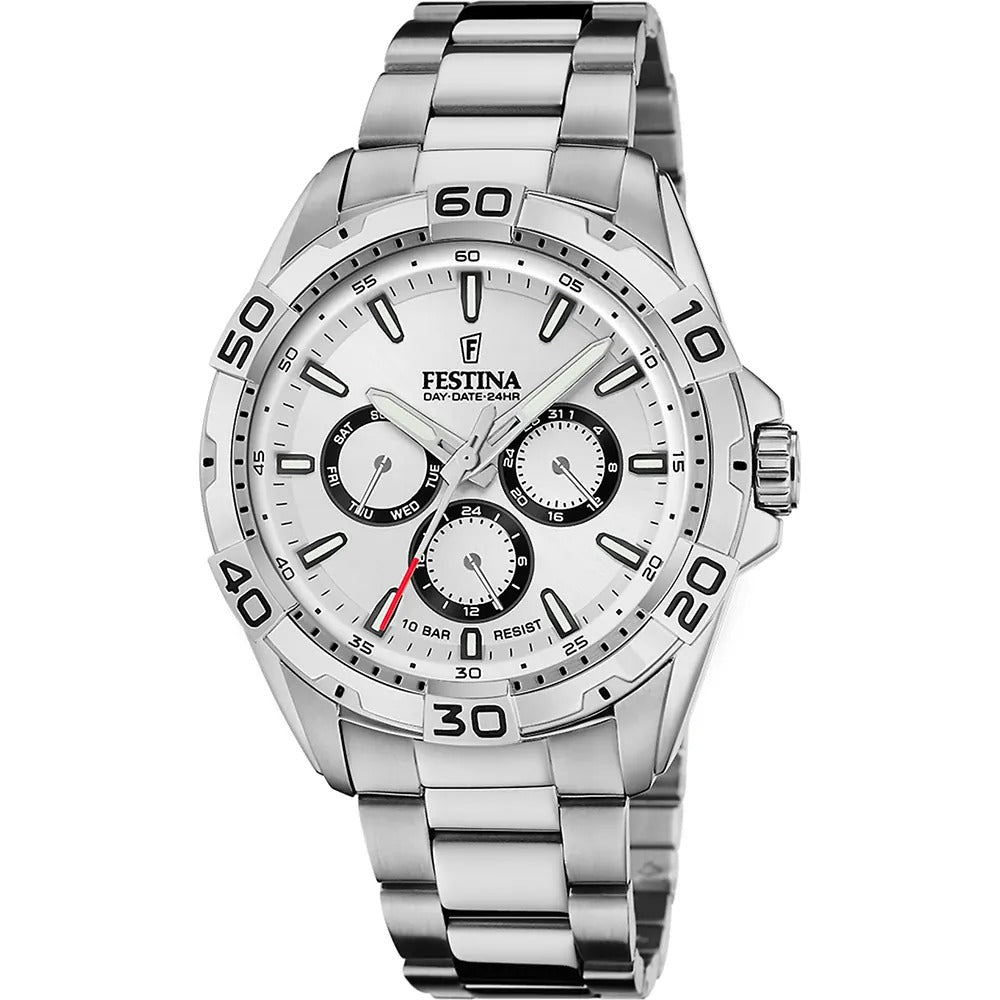 Orologio Festina uomo F20623/1 Multifunzione bianco