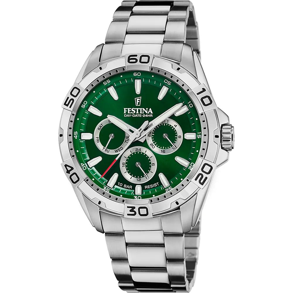 Orologio uomo Festina multifunzione verde f20623/3