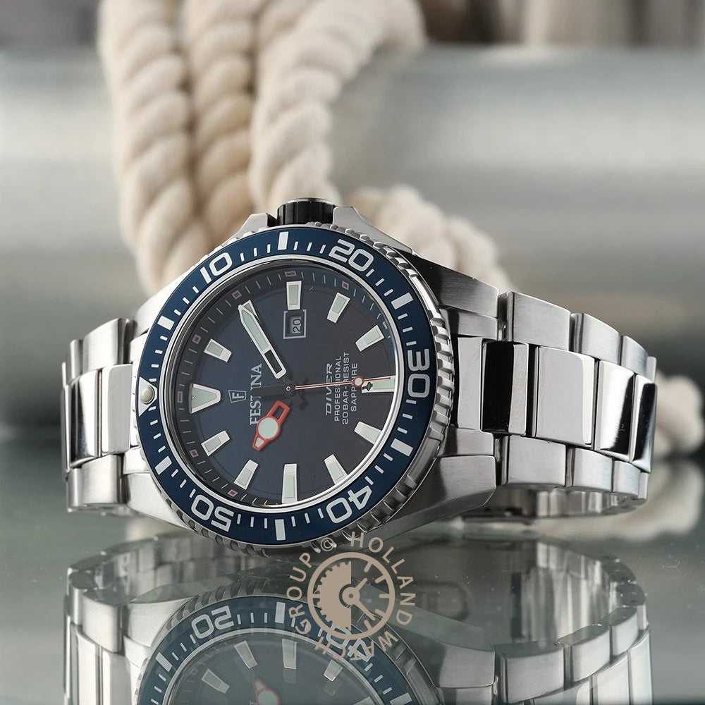 Orologio uomo Festina Diver con quadrante blu F20663/1