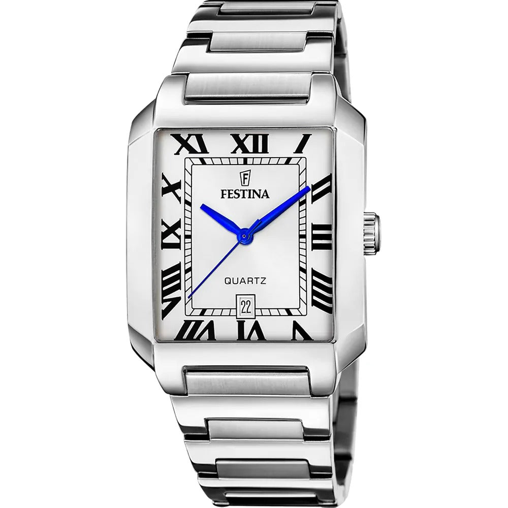 Orologio festina uomo classico quadrante rettangolare f20677/1