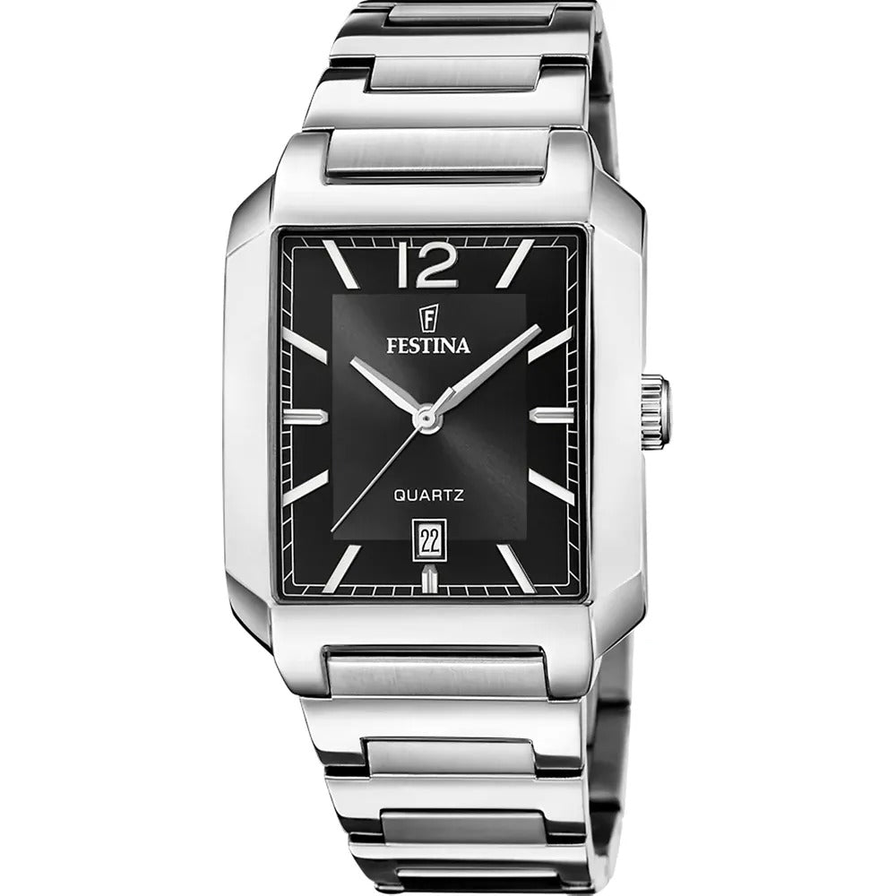 Orologio festina uomo classico quadrante rettangolare f20677/4