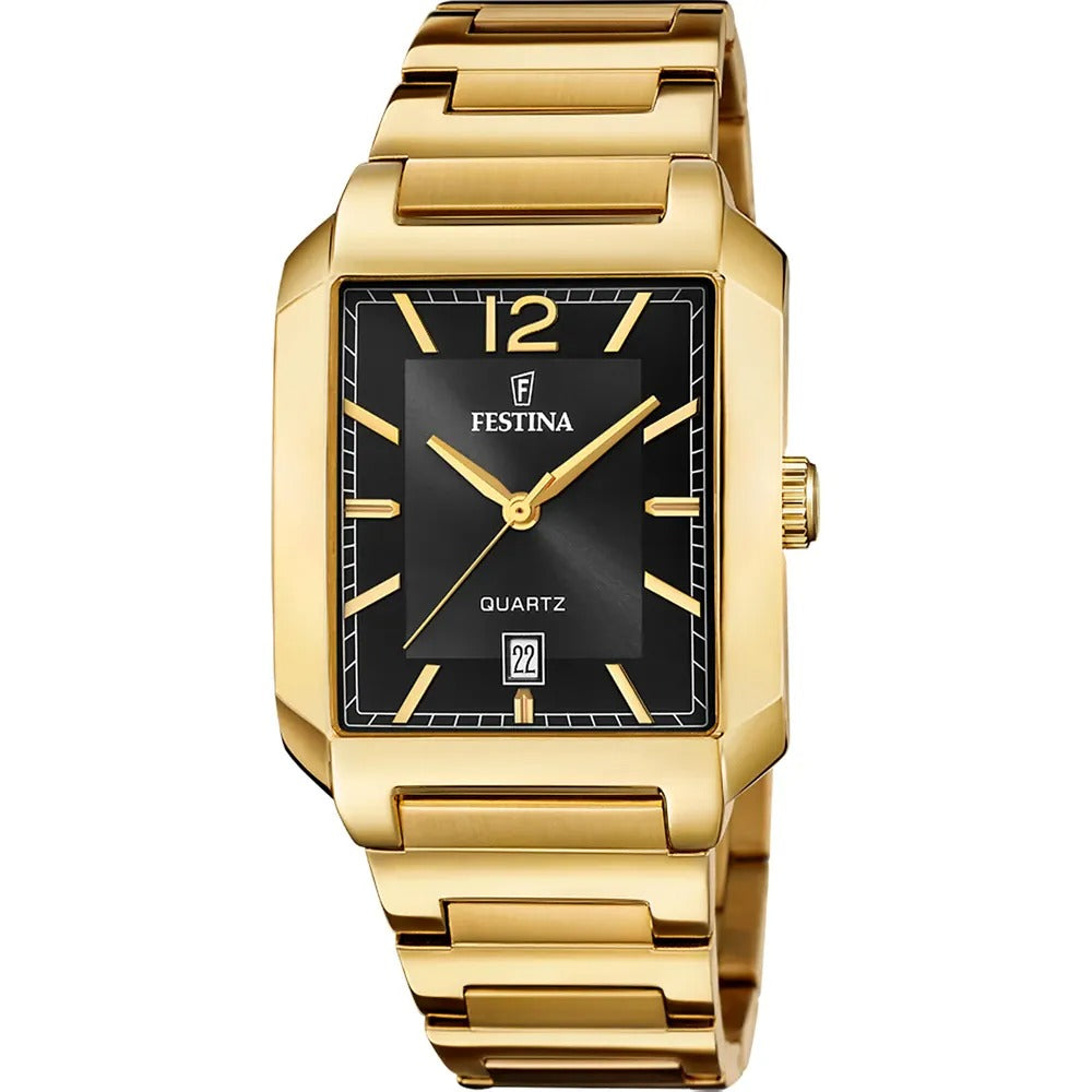 Orologio Festina uomo dorato f20678/4