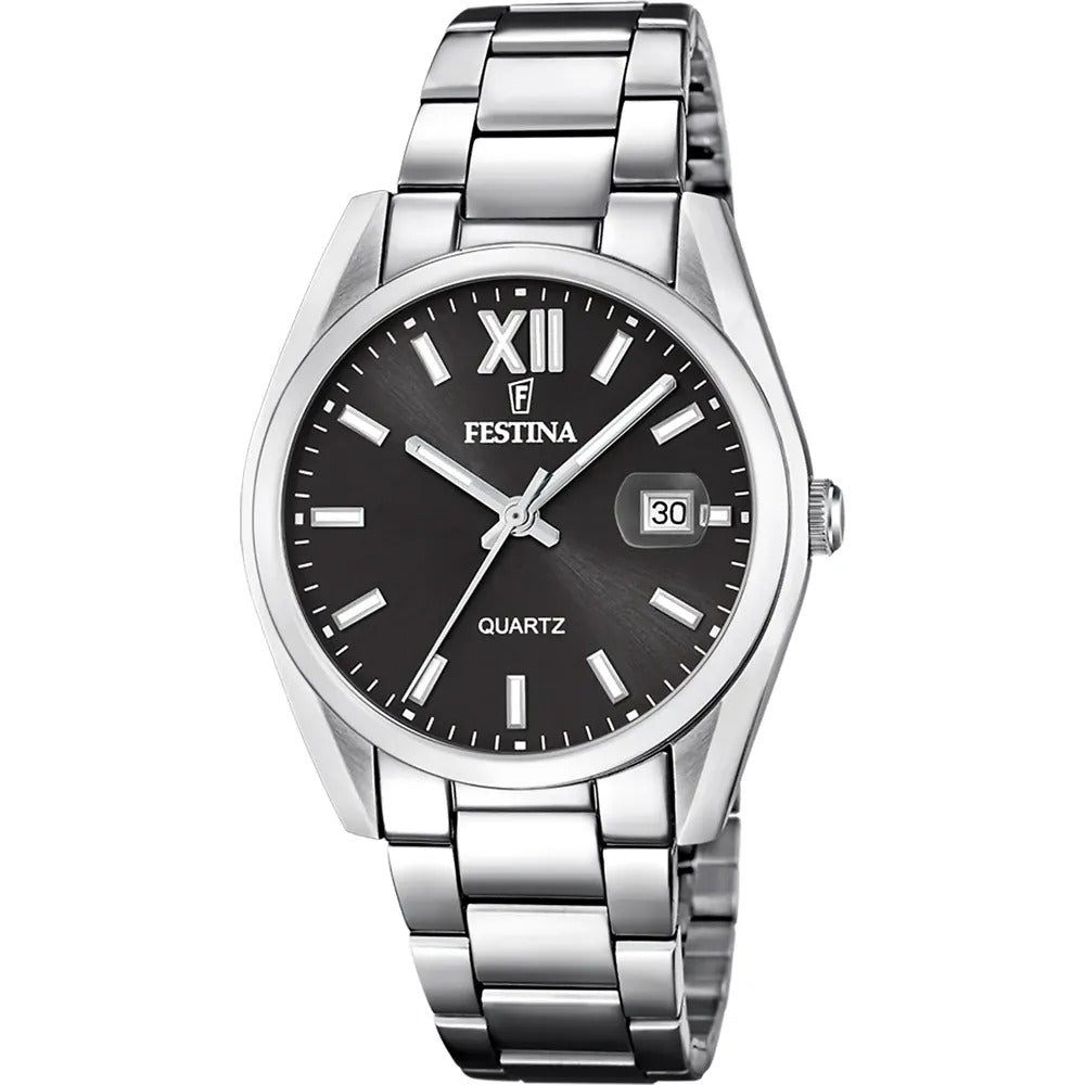 Orologio Festina classico quadrante nero f20683/6