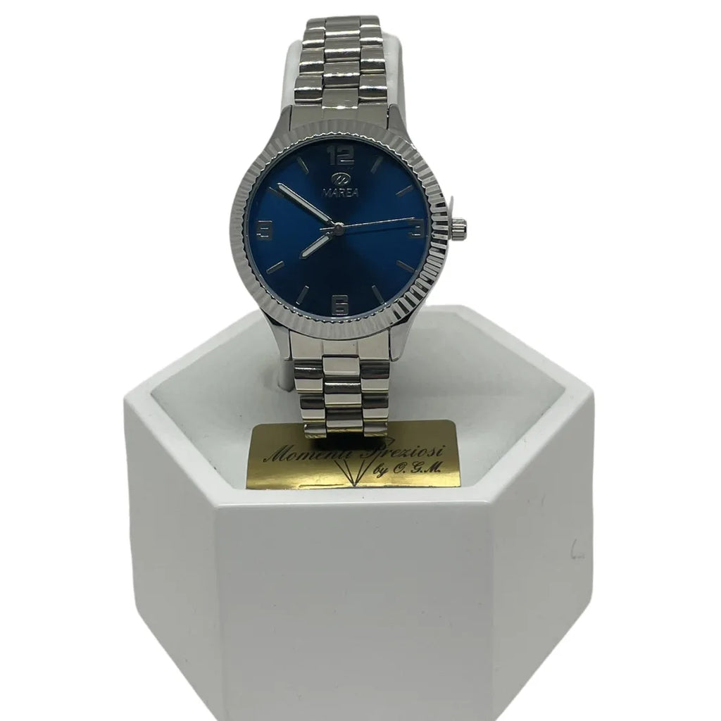 Orologio Donna Marea B41283/1 Grigio con Quadrante Blu