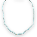Collana fine con pietre in turchese Oro 750 18KT