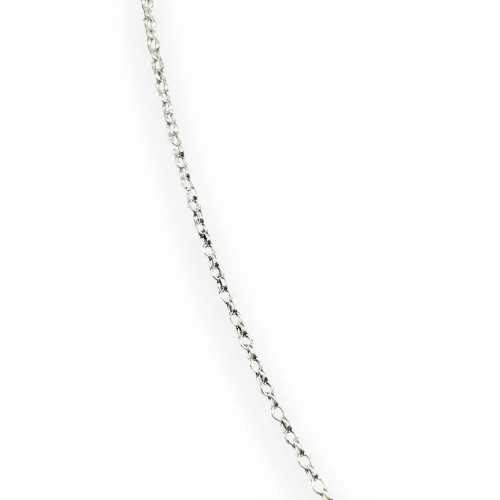 iGold Halskette aus 9 Karat Weißgold 44 cm