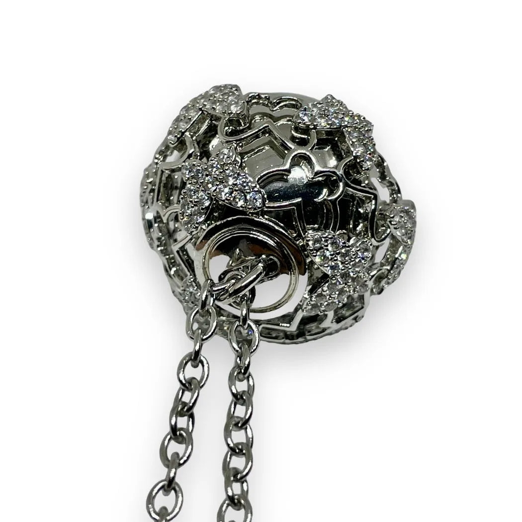 Collana Chiama Angeli con Ciondolo Sferico Intarsiato CASI960293