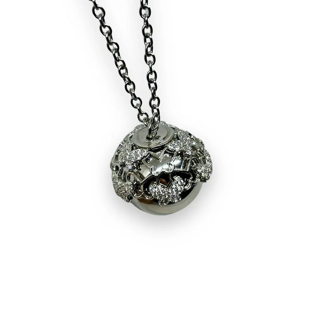 Collana Chiama Angeli con Ciondolo Sferico Intarsiato CASI960293