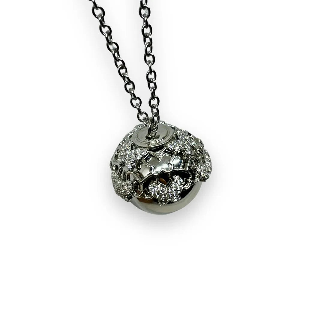 Collana Chiama Angeli con Ciondolo Sferico Intarsiato CASI960293