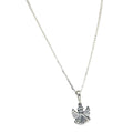 Collana iGold con angelo in Oro Bianco 375 9Kt