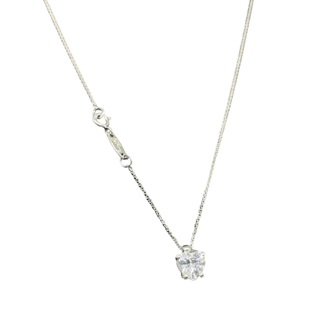 Collana iGold con cuore in Oro Bianco 375 9Kt