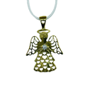 Ciondolo angelo con punto luce in Oro Giallo 375 9KT