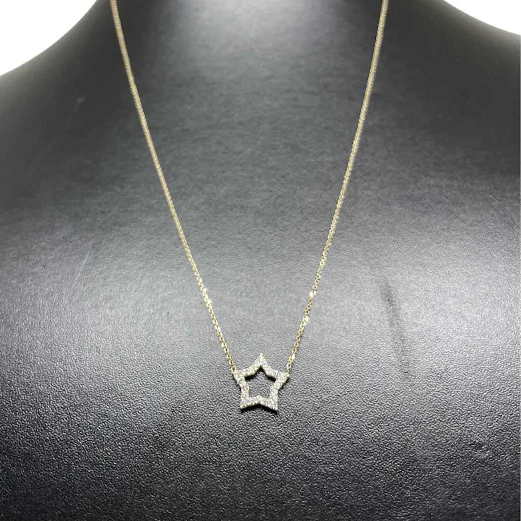 Collana iGold con stellina in Oro 375 9Kt