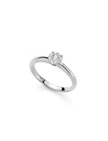 Damen-Solitärring DonnaOro aus Gold und Diamanten dhaf9334.005