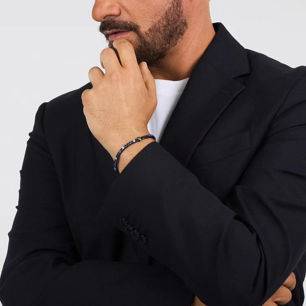 Bracciale uomo gioielli Maserati tennis jm425avc10